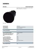 Datenblatt zu Siemens 3SU10001BA100AA0, EAN: 4011209956230