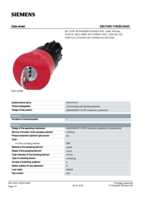Datenblatt zu Siemens 3SU10001HG200AA0, EAN: 4011209947047