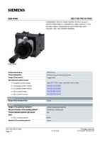 Datenblatt zu Siemens 3SU11007AC101NA0, EAN: 4011209954731