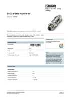 Datenblatt zu Phoenix Contact 1506901, EAN: 4017918881191 Datenblatt zu Phoenix Contact 1506901, EAN: 4017918881191