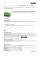 Datenblatt zu Phoenix Contact 1913549, EAN: 4017918179021