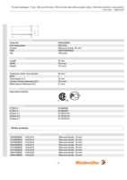 Datenblatt zu Weidmüller 9004220000, EAN: 4008190059606
