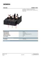 Datenblatt zu Siemens 3RA29211AA00, EAN: 4011209741119 Datenblatt zu Siemens 3RA29211AA00, EAN: 4011209741119