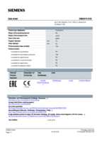 Datenblatt zu Siemens 3SB29100CE, EAN: 4011209029118