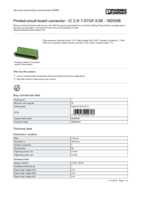 Datenblatt zu Phoenix Contact 1825556, EAN: 4017918049713 Datenblatt zu Phoenix Contact 1825556, EAN: 4017918049713