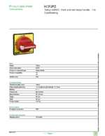 Datenblatt zu Schneider Electric KCF2PZ, EAN: 3389110504316