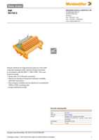 Datenblatt zu Weidmüller 8537140000, EAN: 4032248172795