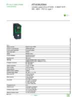 Datenblatt zu Schneider Electric ATV630U55N4, EAN: 3606480758140
