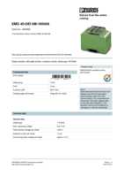 Datenblatt zu Phoenix Contact 2954882, EAN: 4017918085162