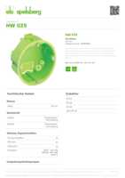 Datenblatt zu Spelsberg 92003501, EAN: 4013902170968 Datenblatt zu Spelsberg 92003501, EAN: 4013902170968