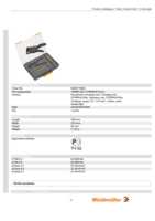 Datenblatt zu Weidmüller 9028770000, EAN: 4032248278466