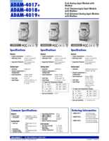 Datenblatt zu Advantech ADAM-4018-BE