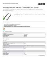 Datenblatt zu Phoenix Contact 1522464, EAN: 4046356021203 Datenblatt zu Phoenix Contact 1522464, EAN: 4046356021203