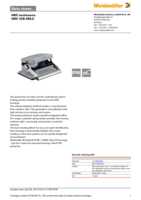 Datenblatt zu Weidmüller 1219800000, EAN: 4008190111090