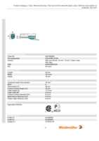 Datenblatt zu Weidmüller 9037590000, EAN: 4008190493165