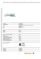 Datenblatt zu Weidmüller 9019270000, EAN: 4008190100773
