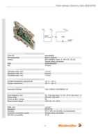 Datenblatt zu Weidmüller 8421060000, EAN: 4032248006045