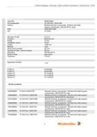 Datenblatt zu Weidmüller 0236510000, EAN: 4008190017699