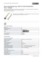 Datenblatt zu Phoenix Contact 1535202, EAN: 4046356026956 Datenblatt zu Phoenix Contact 1535202, EAN: 4046356026956