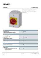 Datenblatt zu Siemens 3LD22641TC53, EAN: 4011209524286
