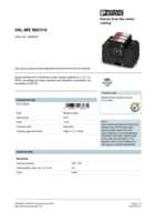 Datenblatt zu Phoenix Contact 2920450, EAN: 4046356163675
