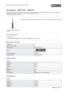 Datenblatt zu Phoenix Contact 1205147, EAN: 4017918019150