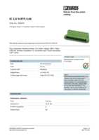 Datenblatt zu Phoenix Contact 1825378, EAN: 4017918049539
