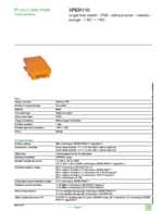 Datenblatt zu Schneider Electric XPER110, EAN: 3389110470819