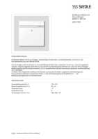 Datenblatt zu Siedle 200017493-01, EAN: 4015739174935