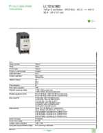Datenblatt zu Schneider Electric LC1D323BD, EAN: 3389110807776 Datenblatt zu Schneider Electric LC1D323BD, EAN: 3389110807776