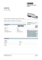 Datenblatt zu Phoenix Contact 3026489, EAN: 4017918157128 Datenblatt zu Phoenix Contact 3026489, EAN: 4017918157128