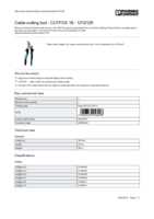 Datenblatt zu Phoenix Contact 1212129, EAN: 4046356456098 Datenblatt zu Phoenix Contact 1212129, EAN: 4046356456098