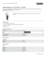 Datenblatt zu Phoenix Contact 1212132, EAN: 4046356454117