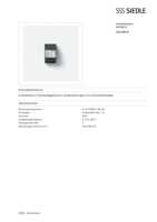 Datenblatt zu Siedle 200008542-01, EAN: 4015739085422