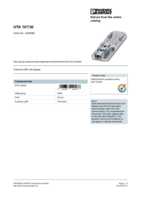 Datenblatt zu Phoenix Contact 2320089, EAN: 4046356440578