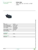 Datenblatt zu Schneider Electric RZM031BN, EAN: 3389110261189 Datenblatt zu Schneider Electric RZM031BN, EAN: 3389110261189