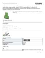 Datenblatt zu Phoenix Contact 2948746, EAN: 4017918083410
