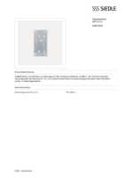 Datenblatt zu Siedle 200034432-00, EAN: 4015739344321