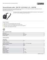 Datenblatt zu Phoenix Contact 1400798, EAN: 4046356510325