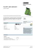 Datenblatt zu Phoenix Contact 2900376, EAN: 4046356506878