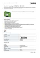 Datenblatt zu Phoenix Contact 2946146, EAN: 4017918082109