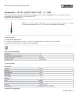 Datenblatt zu Phoenix Contact 1212587, EAN: 4046356590228