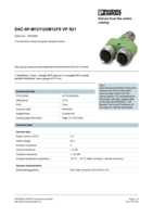 Datenblatt zu Phoenix Contact 1514029, EAN: 4017918943509 Datenblatt zu Phoenix Contact 1514029, EAN: 4017918943509