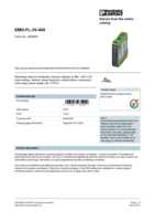 Datenblatt zu Phoenix Contact 2866064, EAN: 4017918975029