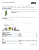Datenblatt zu Phoenix Contact 2924825, EAN: 4046356572040