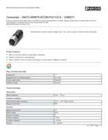 Datenblatt zu Phoenix Contact 1456271, EAN: 4046356616904