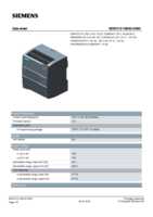 Datenblatt zu Siemens 6ES72121BE400XB0, EAN: 4047623402725