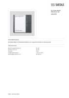 Datenblatt zu Siedle 200038785-00, EAN: 4015739387854