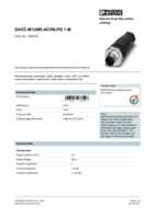 Datenblatt zu Phoenix Contact 1662528, EAN: 4017918137526 Datenblatt zu Phoenix Contact 1662528, EAN: 4017918137526