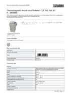 Datenblatt zu Phoenix Contact 2800889, EAN: 4046356690508 Datenblatt zu Phoenix Contact 2800889, EAN: 4046356690508